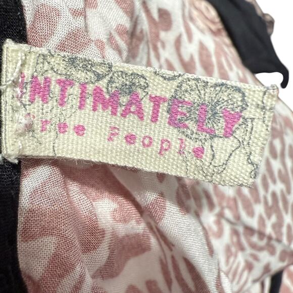 Free People Intimately Women's Leopard Print Swing Tunic Tank Top XS / Small - Picture 7 of 13